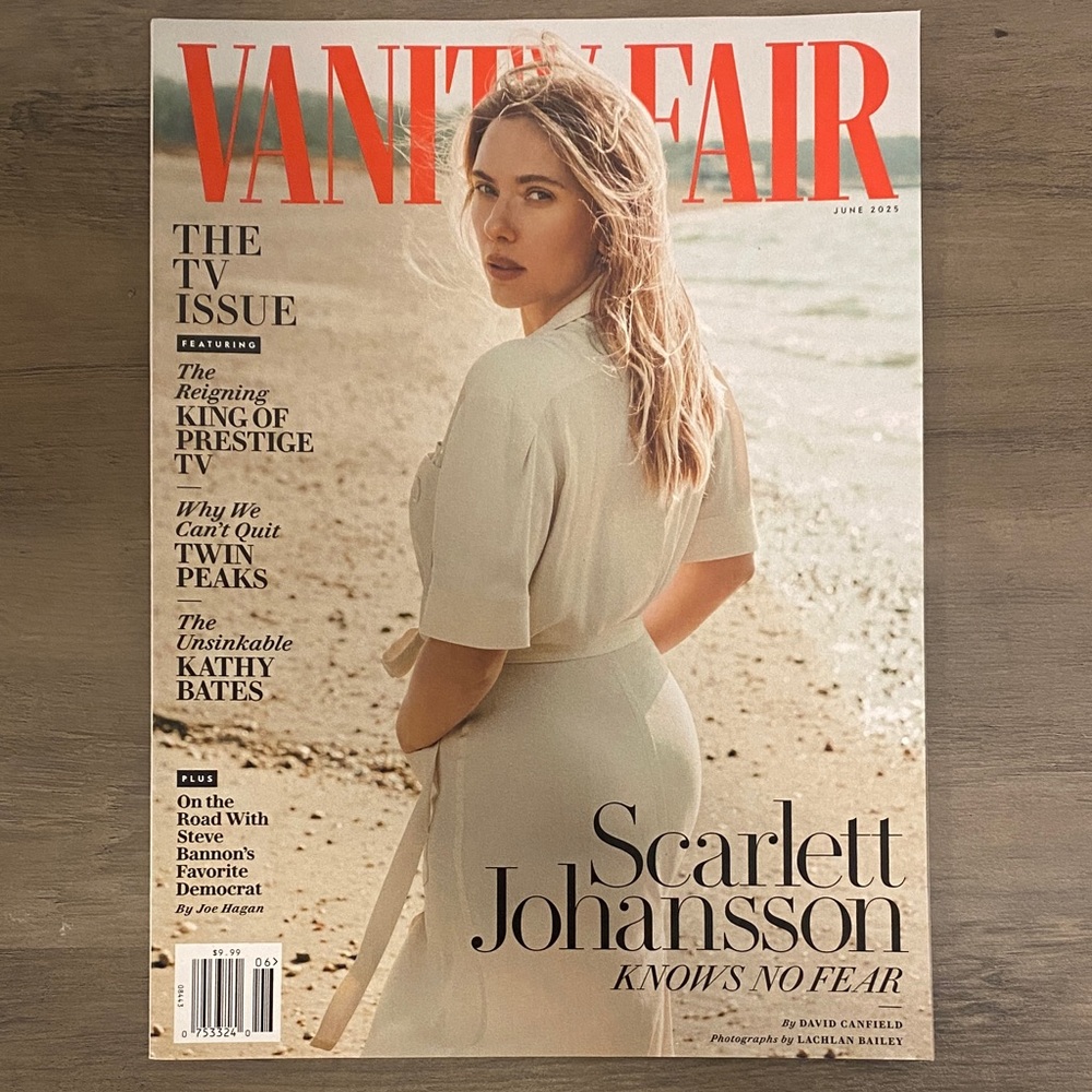 Vanity Fair Scarlett Johansson June 2025 Magazine